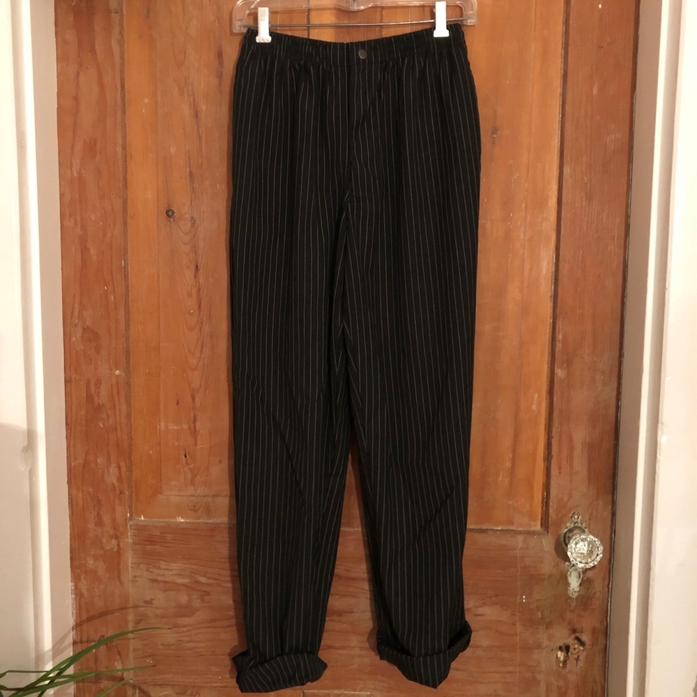Pinstripe Trousers